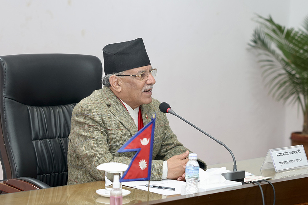 PM Dahal consults stakeholders to revive economy